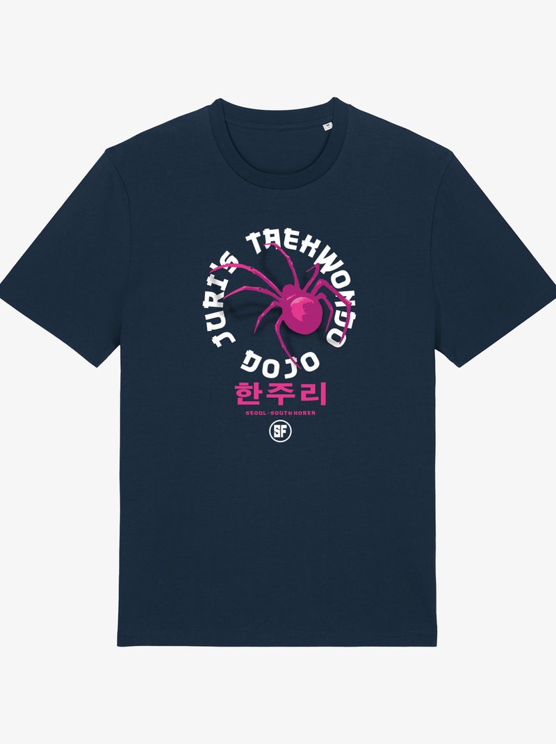 T-shirt Uomo - SPIDER STREET FIGHTER Blu marino - Kiabi