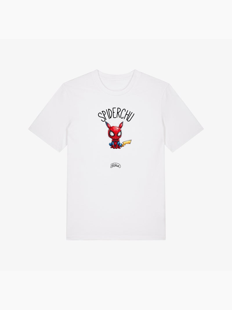 T-shirt Uomo - SPIDERCHU Bianco - Kiabi