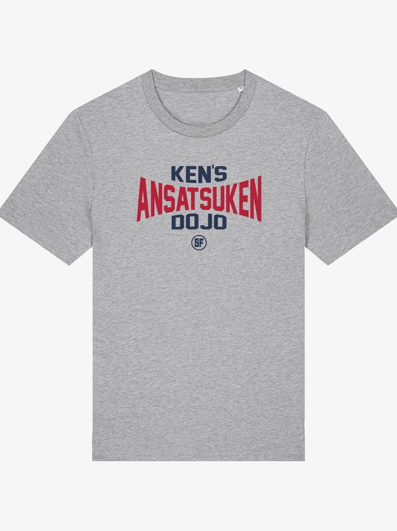 T-shirt Uomo - STREET FIGHTER KEN'S ANSATSUKEN DOJO Grigio melangiato - Kiabi