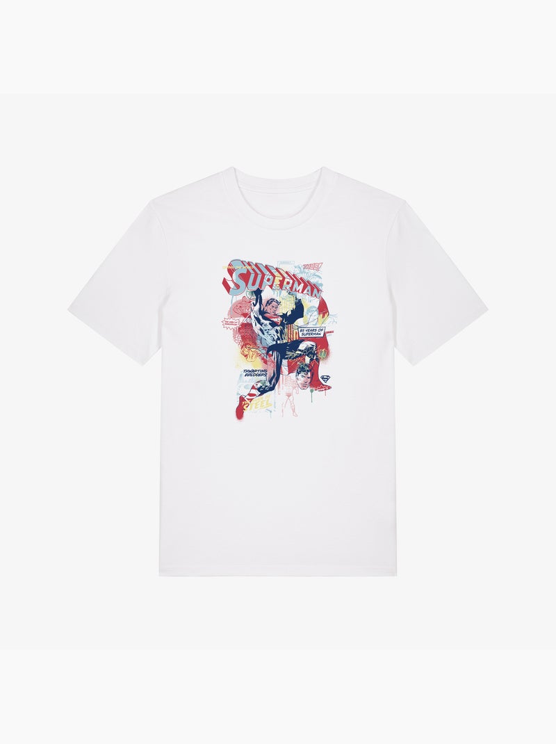 T-shirt Uomo - SUPERMAN 2 Bianco - Kiabi