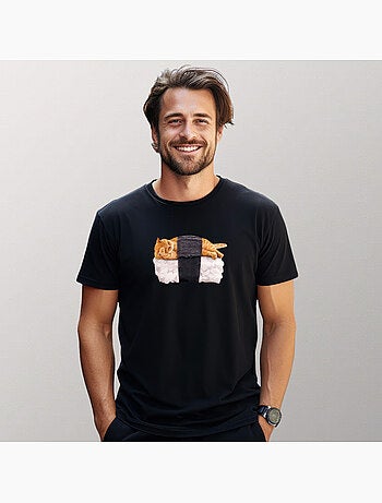 T-shirt Uomo - SUSHI CAT