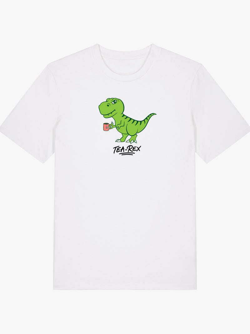 T-shirt Uomo - TEA REX Bianco - Kiabi