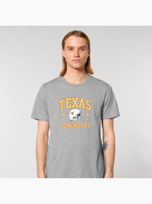 T-shirt Uomo - TEXAS LONGHORNS YELLOW - Kiabi