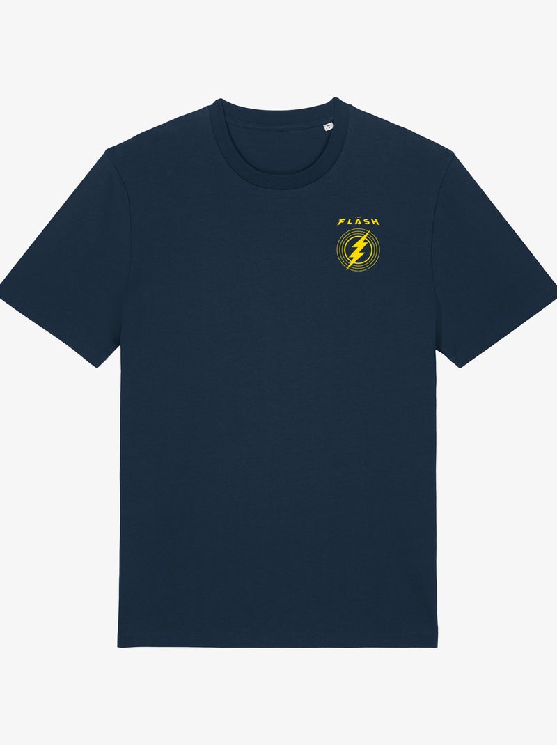 T-shirt Uomo - THE FLASH LOGO CŒUR Blu marino - Kiabi