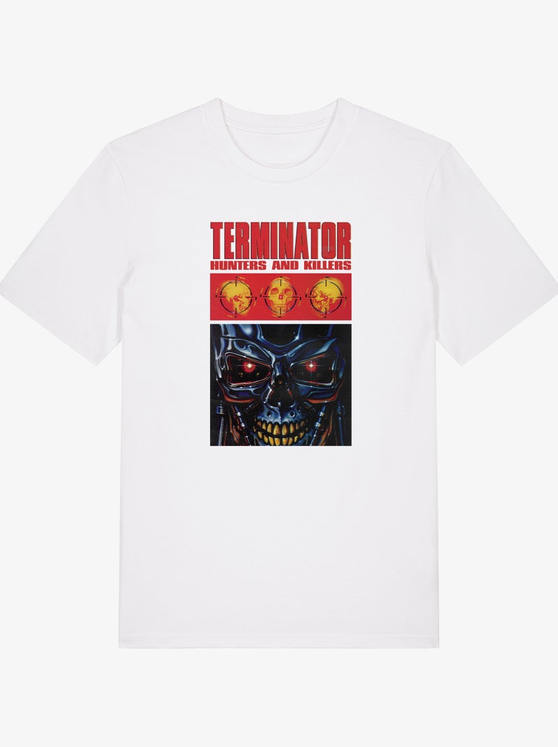 T-shirt Uomo - THE TERMINATOR HUNTERS AND KILLERS Bianco - Kiabi