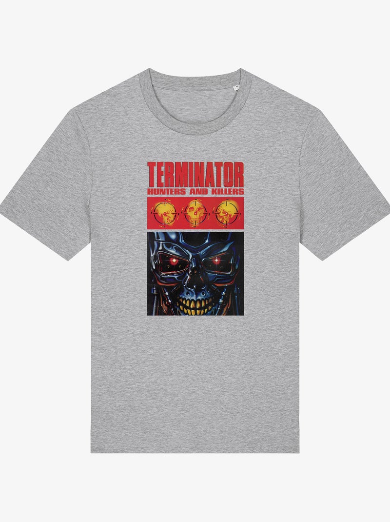 T-shirt Uomo - THE TERMINATOR HUNTERS AND KILLERS Grigio melangiato - Kiabi