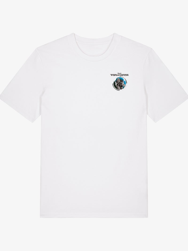 T-shirt Uomo - THE TERMINATOR LOGO COEUR Bianco - Kiabi