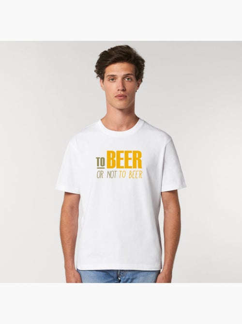T-shirt Uomo - TO BEER OR NOT TO BEER - Kiabi