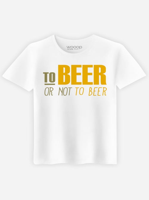 T-shirt Uomo - TO BEER OR NOT TO BEER - Kiabi