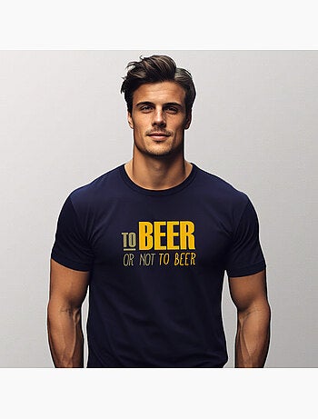 T-shirt Uomo - TO BEER OR NOT TO BEER