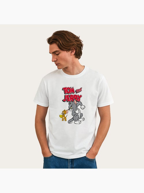 T-shirt Uomo - TOM AND JERRY CHEESE GRAPHIC - Kiabi