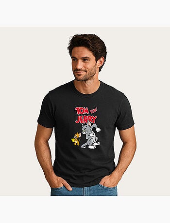 T-shirt Uomo - TOM AND JERRY CHEESE GRAPHIC