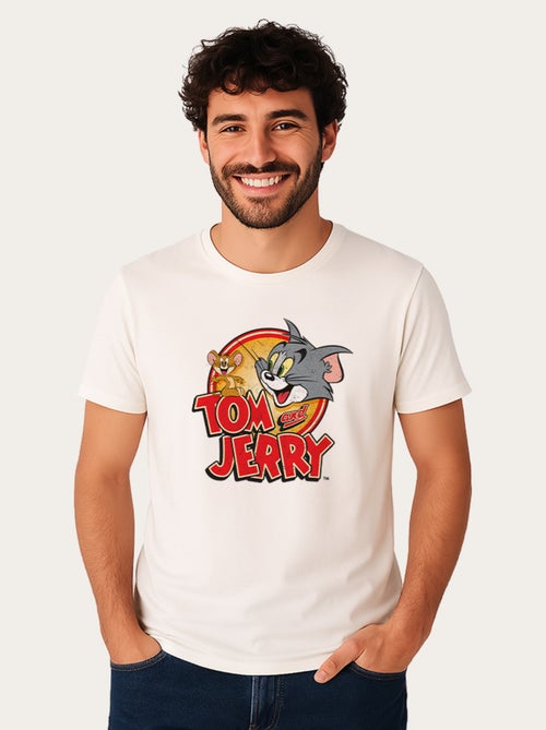 T-shirt Uomo - TOM AND JERRY VINTAGE GRAPHIC - Kiabi