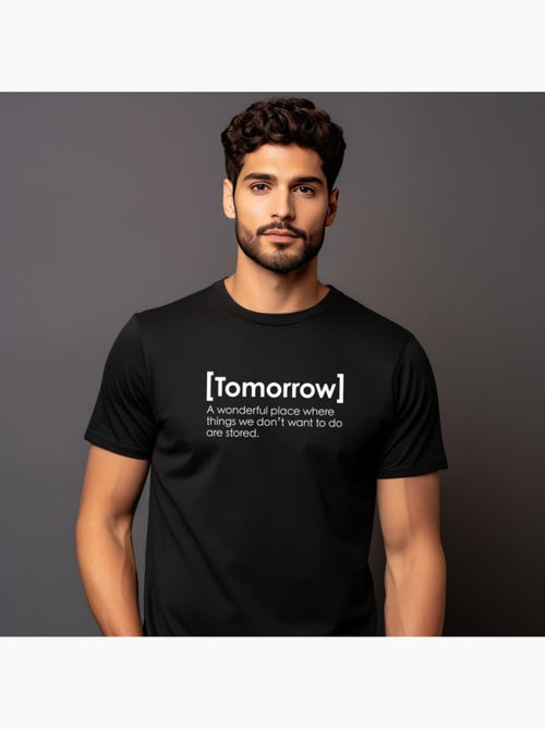T-shirt Uomo - TOMOROW DEFINITION - Kiabi