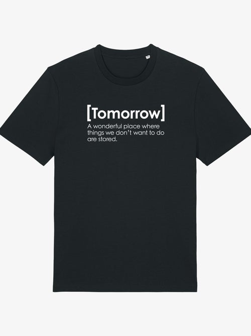 T-shirt Uomo - TOMOROW DEFINITION - Kiabi