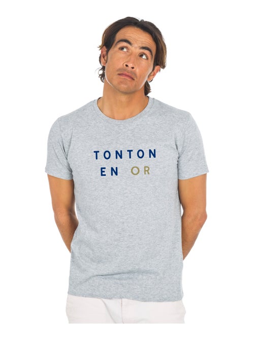 T-shirt Uomo - TONTON EN OR 2 WAF - Kiabi