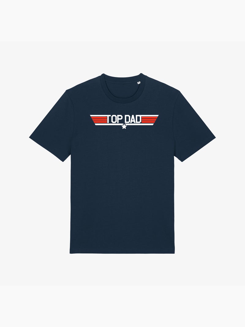 T-shirt Uomo - TOP DAD Blu marino - Kiabi
