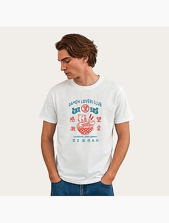 T-shirt Uomo - TORC RAMEN LOVERS CLUB BLUE RED