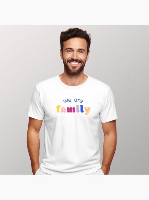 T-shirt Uomo - WE ARE FAMILY - Kiabi