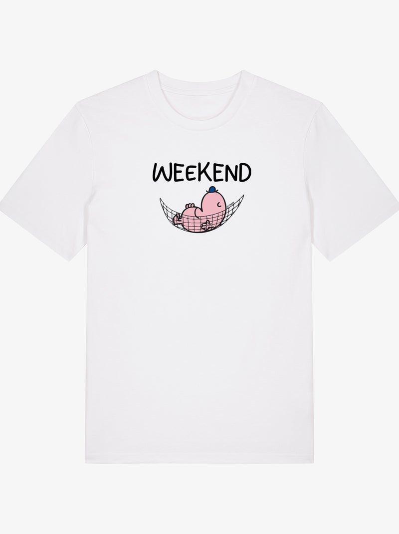 T-shirt Uomo - WEEKEND Bianco - Kiabi