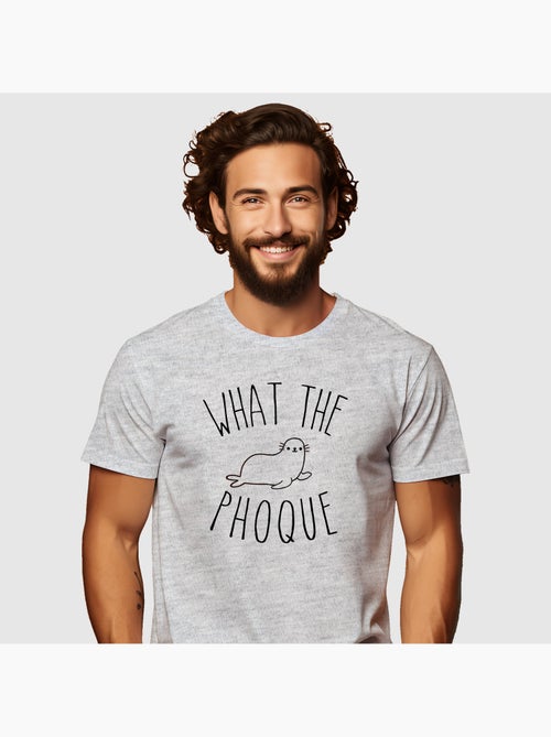 T-shirt Uomo - WHAT THE PHOQUE - Kiabi