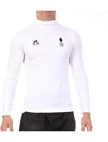 T-Shirt Uomo a Maniche Lunghe Le Coq Sportif