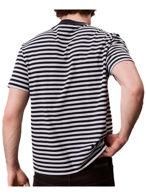 T-Shirt Uomo Calvin Klein Jeans a Righe - Kiabi T-Shirt Uomo Calvin Klein Jeans a Righe - Kiabi