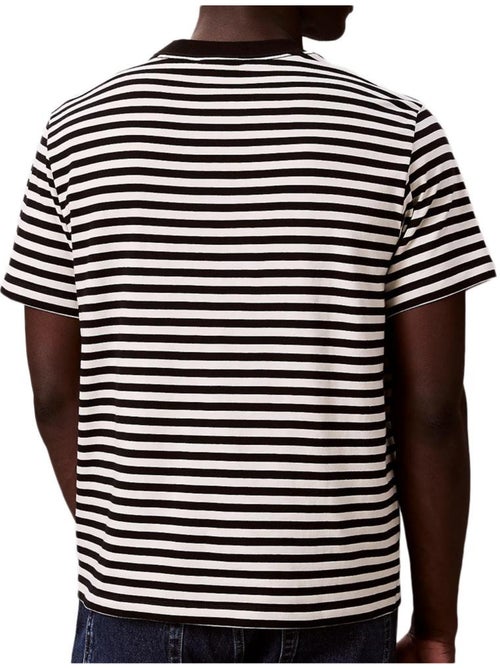 T-Shirt Uomo Calvin Klein Jeans a Righe - Kiabi T-Shirt Uomo Calvin Klein Jeans a Righe - Kiabi