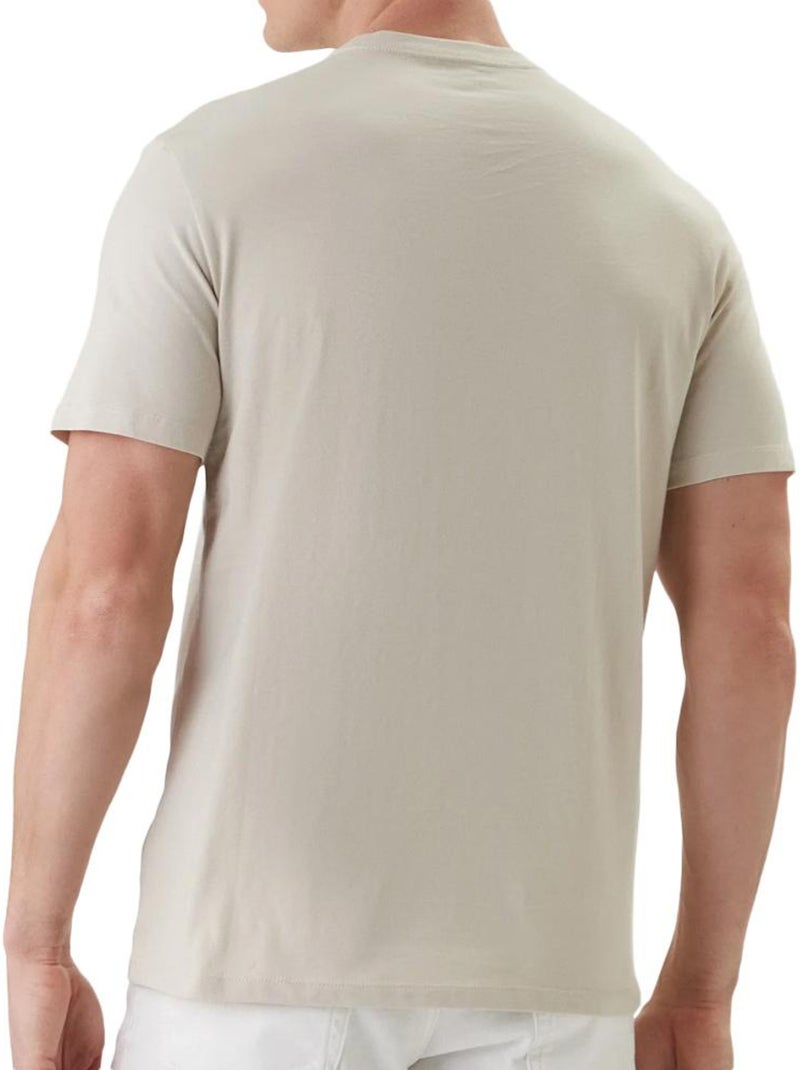 T-shirt uomo calvin klein jeans all'ingrosso Beige - Kiabi