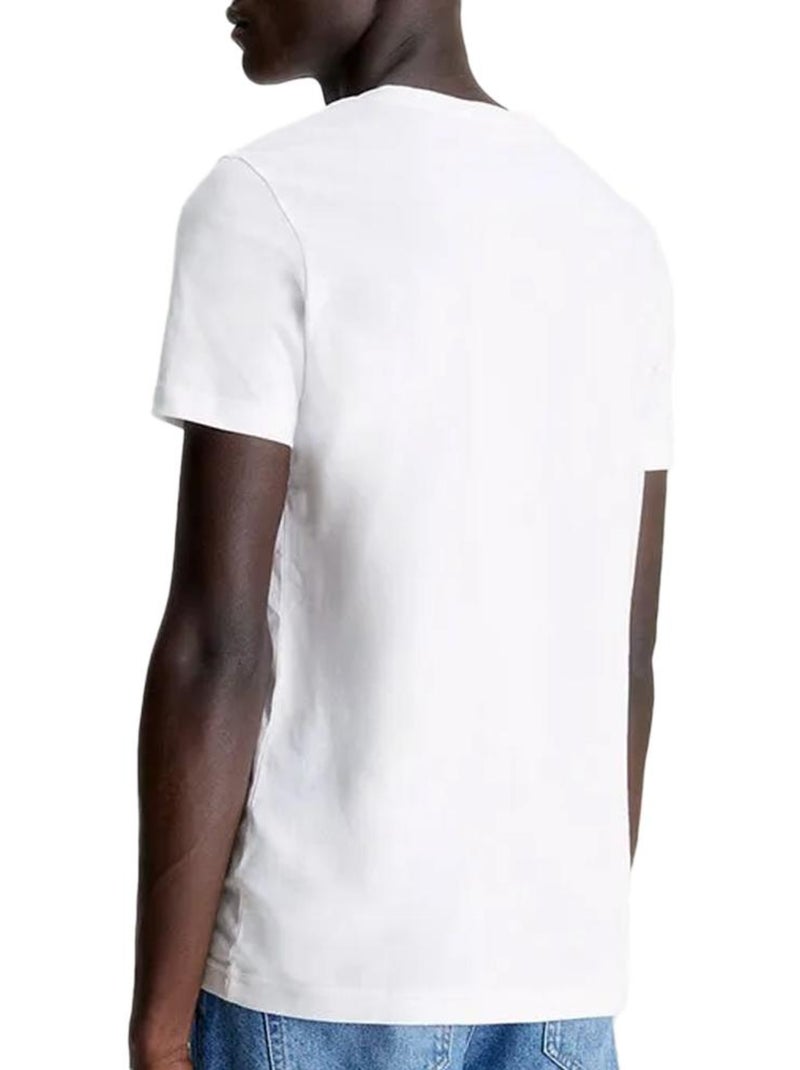 T-Shirt Uomo Calvin Klein Jeans Bianco - Kiabi