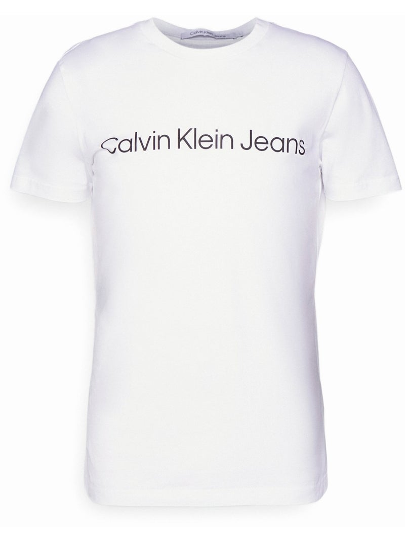 T-Shirt Uomo Calvin Klein Jeans Bianco - Kiabi