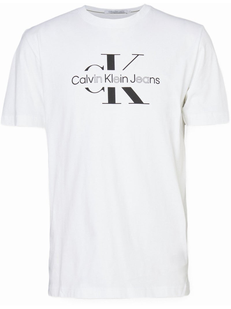 T-shirt Uomo Calvin Klein Jeans Bianco - Kiabi