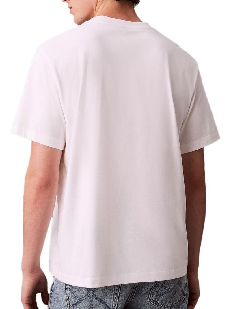 T-Shirt Uomo Calvin Klein Jeans Bianco - Kiabi