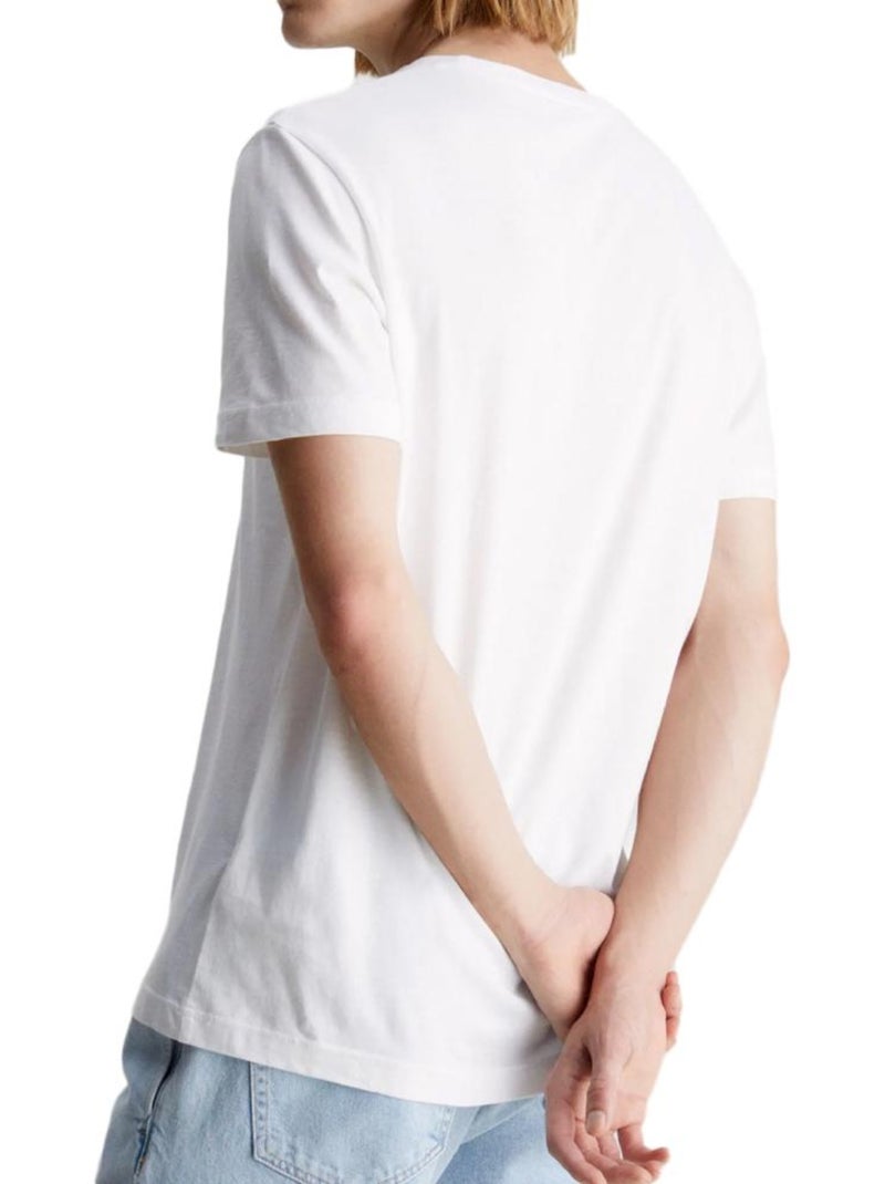 T-shirt Uomo Calvin Klein Jeans Bianco - Kiabi