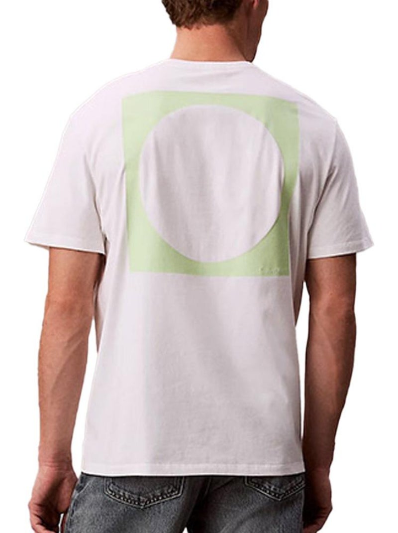 T-Shirt Uomo Calvin Klein Jeans Bianco - Kiabi