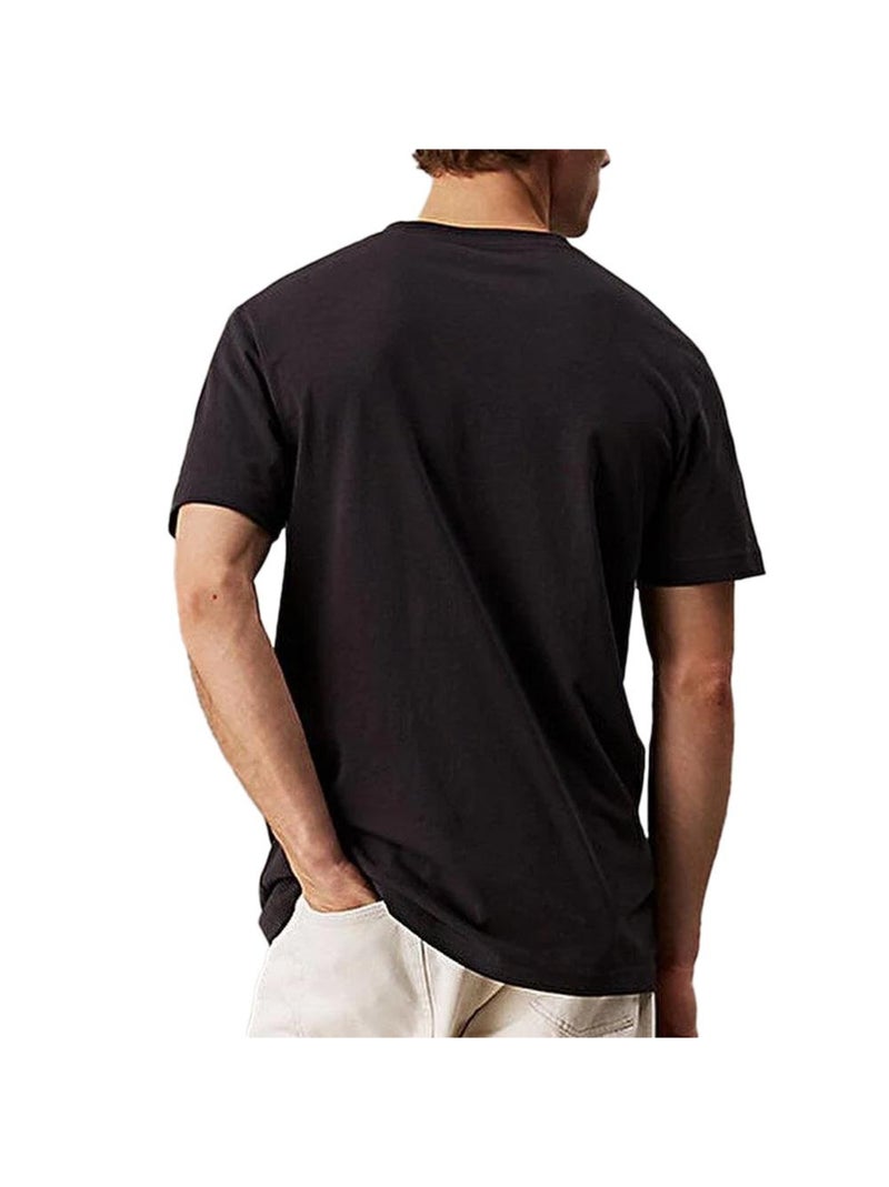 T-Shirt Uomo Calvin Klein Jeans con Logo Phantom Nero - Kiabi