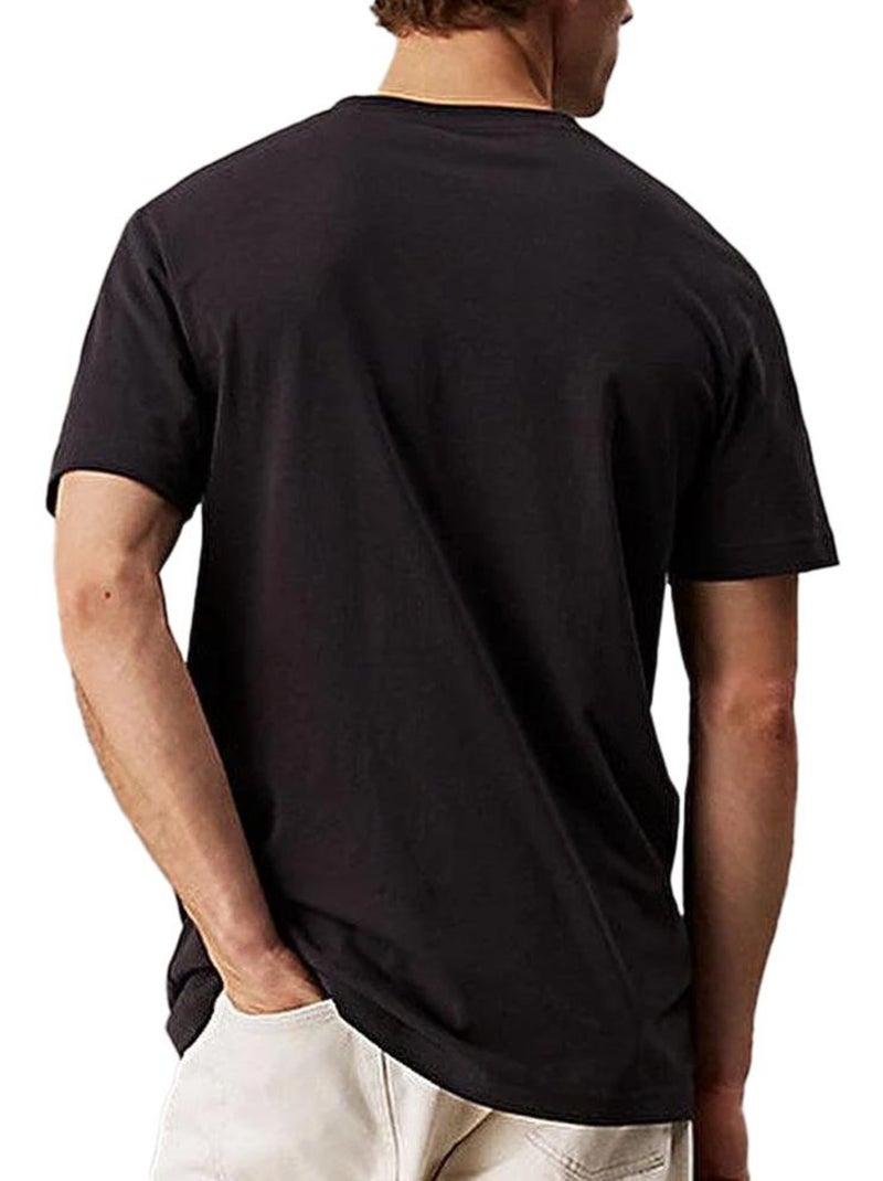 T-Shirt Uomo Calvin Klein Jeans con Logo Phantom Nero - Kiabi