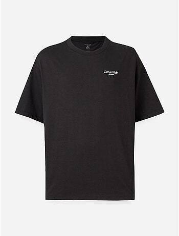 T-Shirt Uomo Calvin Klein Jeans con Logo Stampa Posteriore