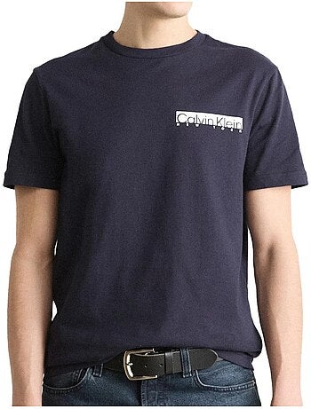 T-shirt Uomo Calvin Klein Jeans con Logo sul Petto