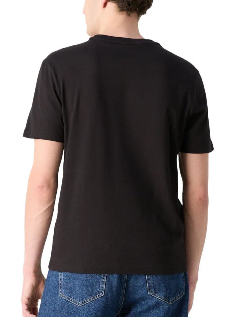 T-shirt Uomo Calvin Klein Jeans con Logo sul Petto Nero - Kiabi