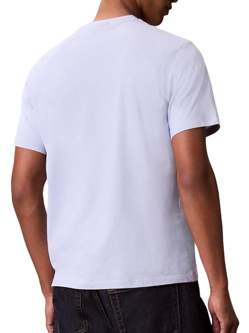 T-shirt uomo calvin klein jeans con logo Viola - Kiabi