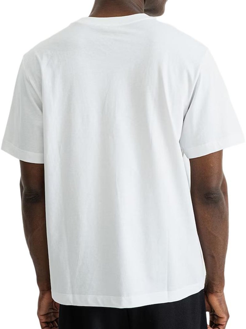 T-shirt Uomo Calvin Klein Jeans Cotone Bianco - Kiabi