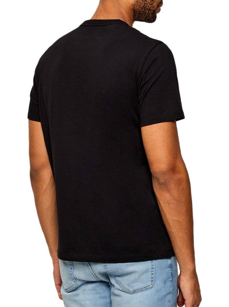 T-Shirt Uomo Calvin Klein Jeans Cotone Nero - Kiabi