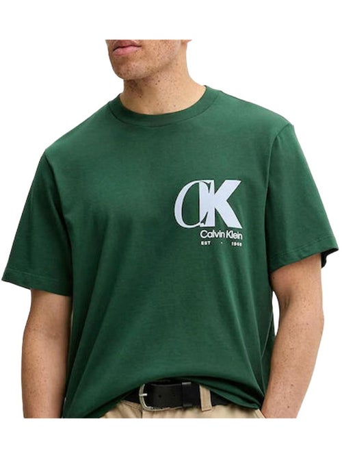 T-shirt Uomo Calvin Klein Jeans Cotone - Kiabi