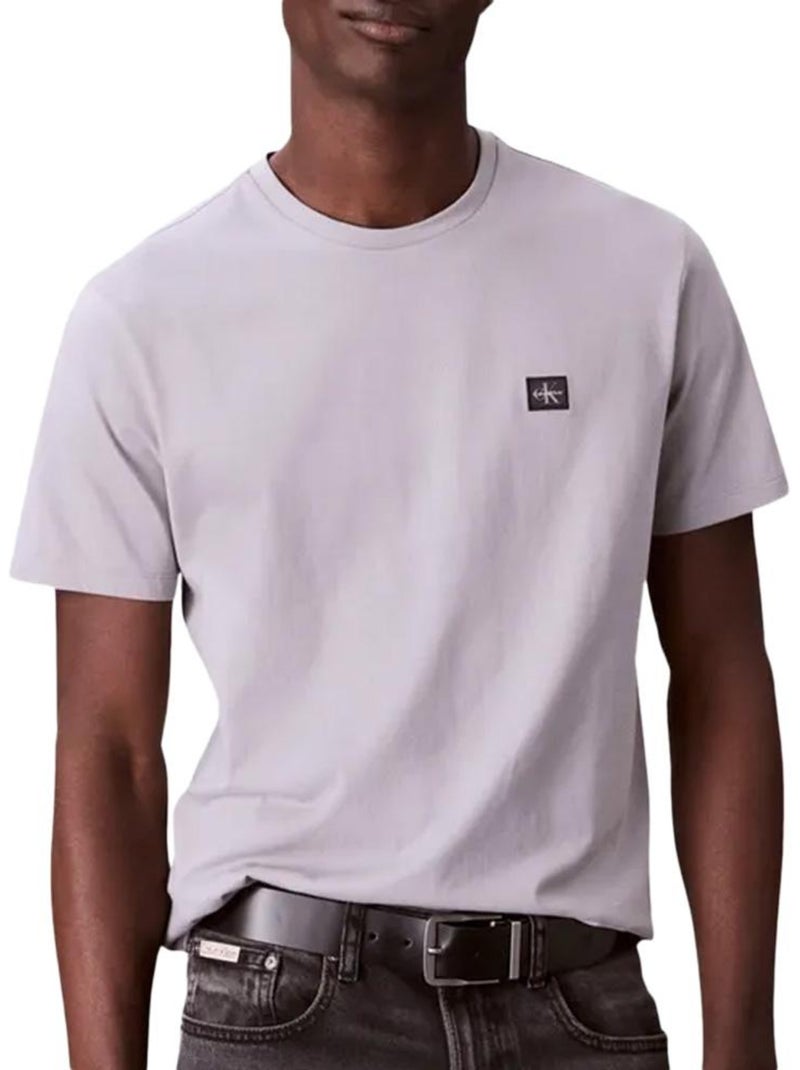 T-Shirt Uomo Calvin Klein Jeans Grigio argentato - Kiabi