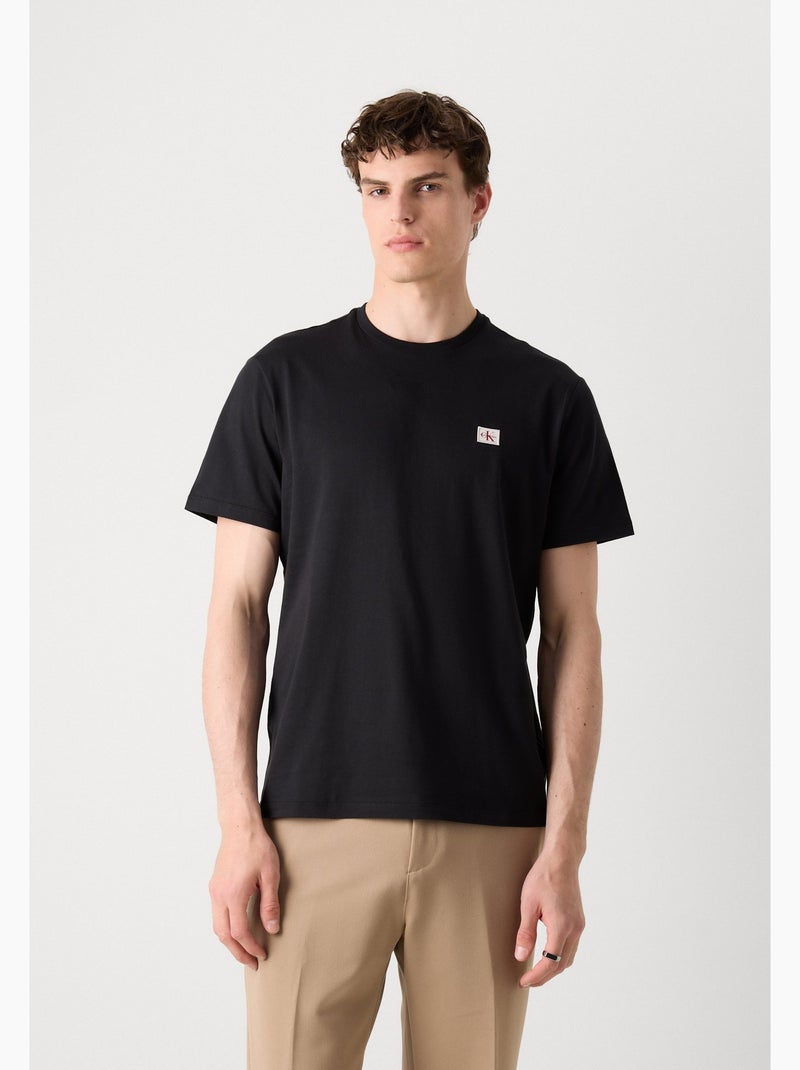T-Shirt Uomo Calvin Klein Jeans in Jersey Nero - Kiabi