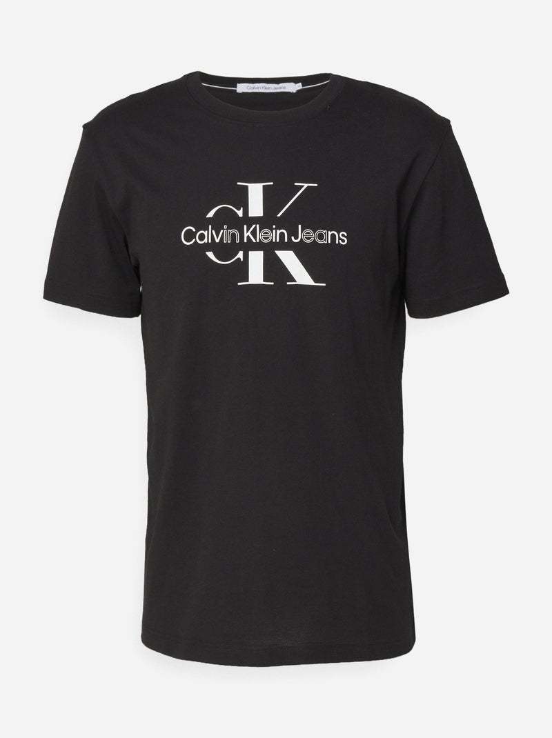 T-shirt Uomo Calvin Klein Jeans Nero - Kiabi