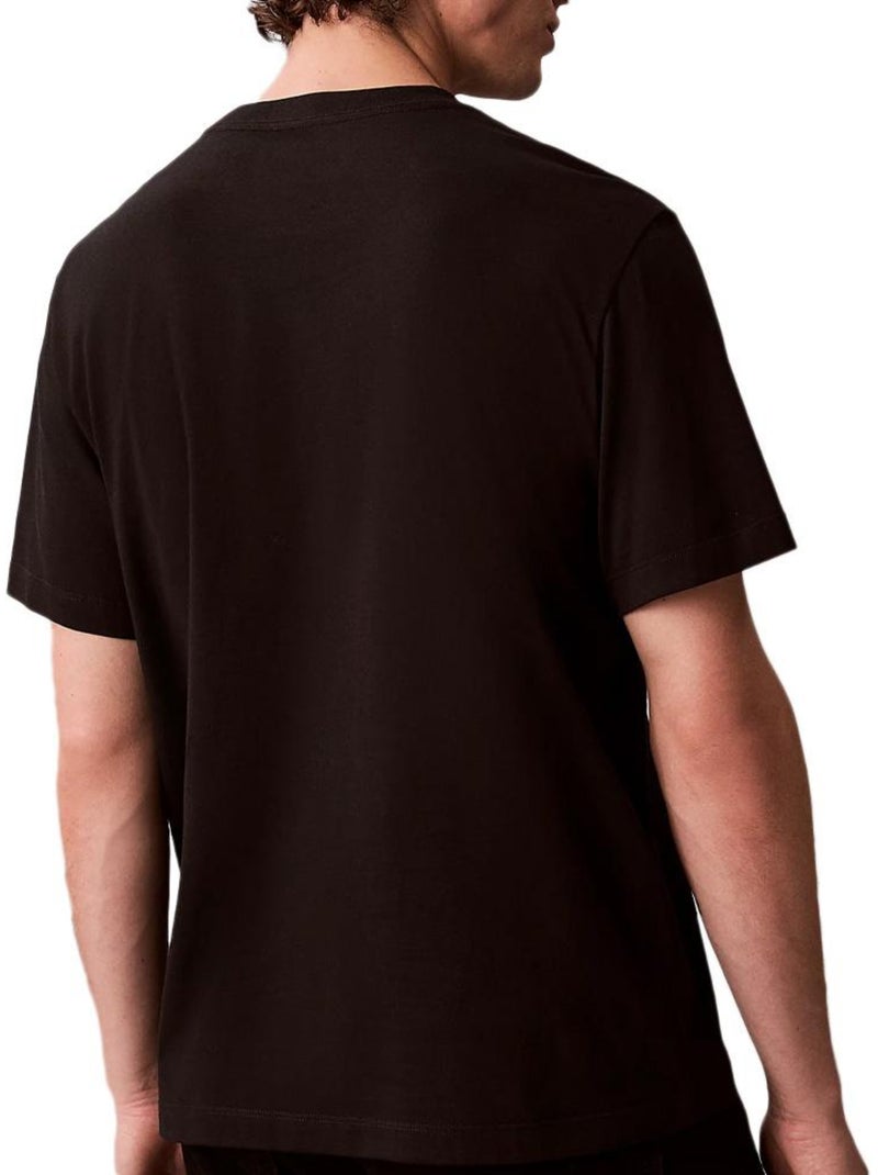 T-Shirt Uomo Calvin Klein Jeans Nero - Kiabi
