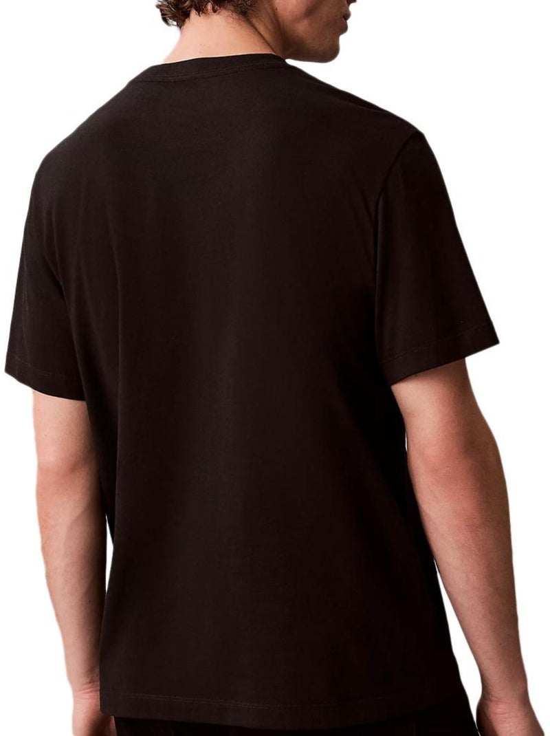T-Shirt Uomo Calvin Klein Jeans Nero - Kiabi