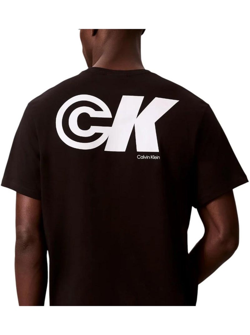 T-Shirt Uomo Calvin Klein Jeans Nero - Kiabi
